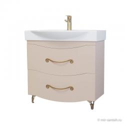 Мебель для ванной Bellezza Сесилия 85 капучино