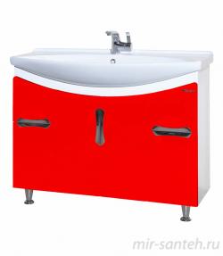 Мебель для ванной Bellezza Лагуна 105 красная