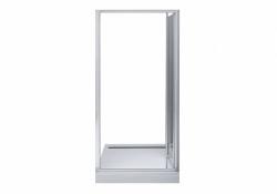 Душевая дверь Aquanet Alfa NAA6422 80, прозрачное стекло