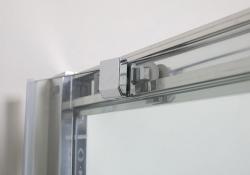 Душевой уголок Aquanet Delta NPE2142 100x100, R550, прозрачное стекло
