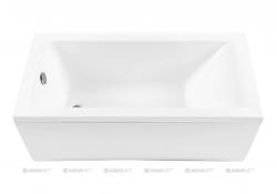 Акриловая ванна Aquanet Bright 155x70