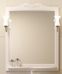 Мебель для ванной Opadiris ТИБЕТ 80 слоновая кость с художественным стеклом